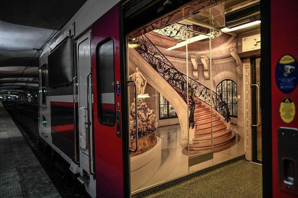 巴黎地铁文化图片