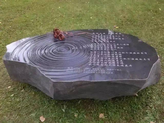 中国政法大学昌平校区,出现了一块为海子设立的纪念碑——碑上有玫瑰