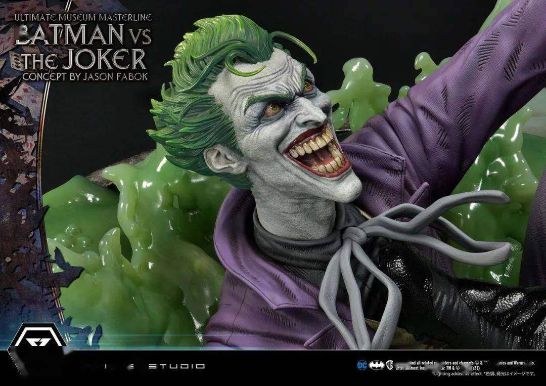 p1s推出蝙蝠侠大战小丑雕像很帅但很贵