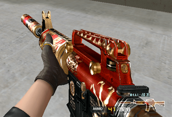 m4a1—战龙虽然永久的黑炮也很不错,但毕竟在之前已经出现过终身永久