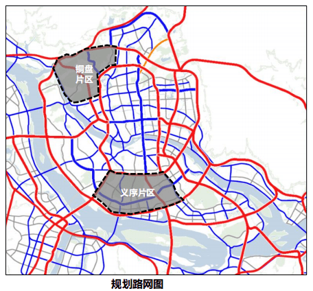 针对"骨架弱"的短板,启动东西向快速通道(金山大道,工业路国货路提升