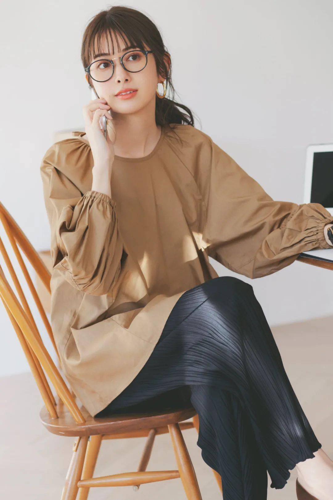 如何穿出日系职场的知性美