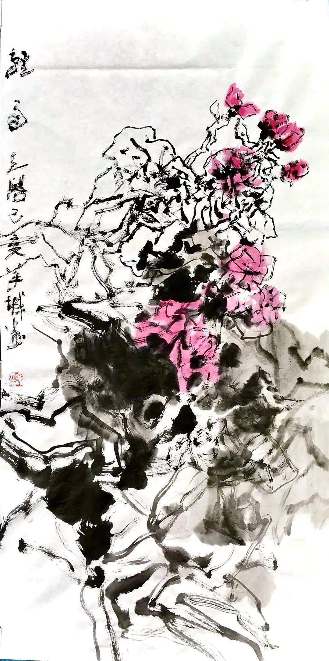 谢天赐让作品讲话美术作品云上展