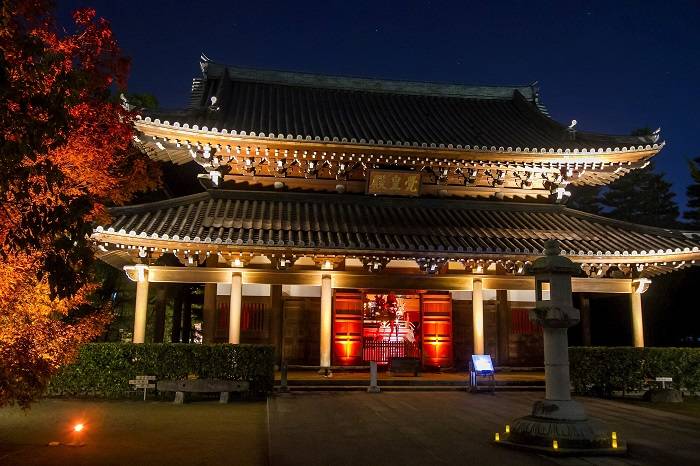 东福寺是京都的一所禅宗寺院,如今因秋季的枫叶闻名于世.