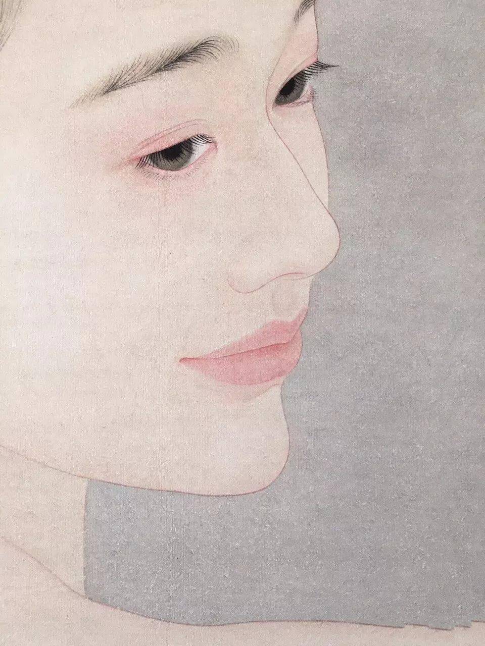 欣赏一组工笔现代人物画太美太细致