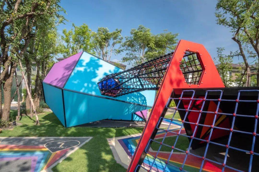 儿童游乐场景观设计为释放天性而生