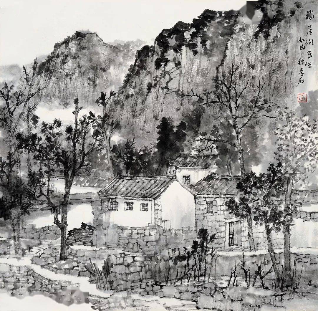 立传大美河山颂祝华诞中国画作品邀请展画家王金石