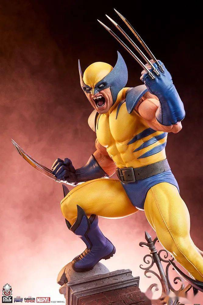 美系sideshowxpcs新品13x战警wolverine金刚狼全身雕像