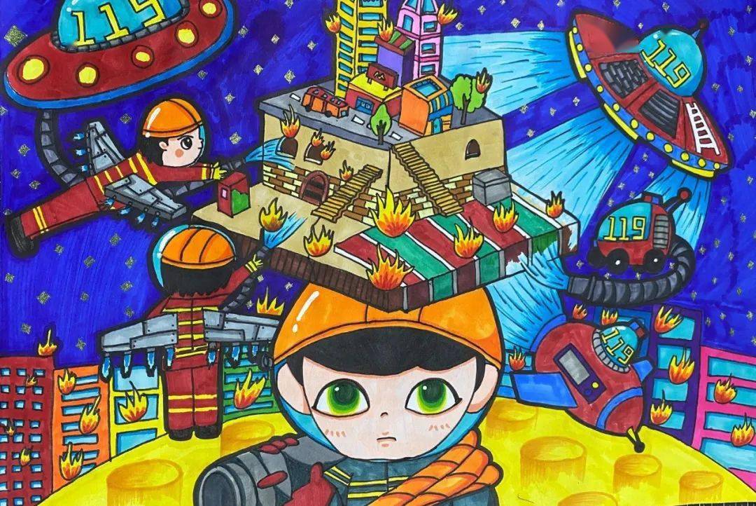 10小画家——秦伯凯我叫秦伯凯,就读于高新二小五年级一班.