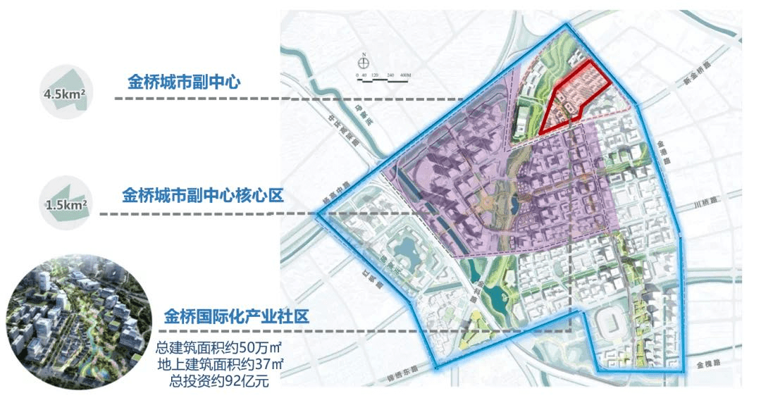 助力金桥城市副中心建设再提