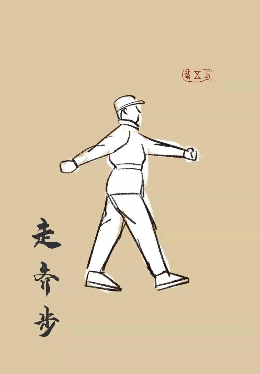 恰如走齐步步步迅捷,定型精准,是行军途中的排面所在走好了齐步,便