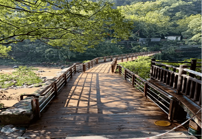 健康休闲新体验南温泉10余公里步道全新亮相啦