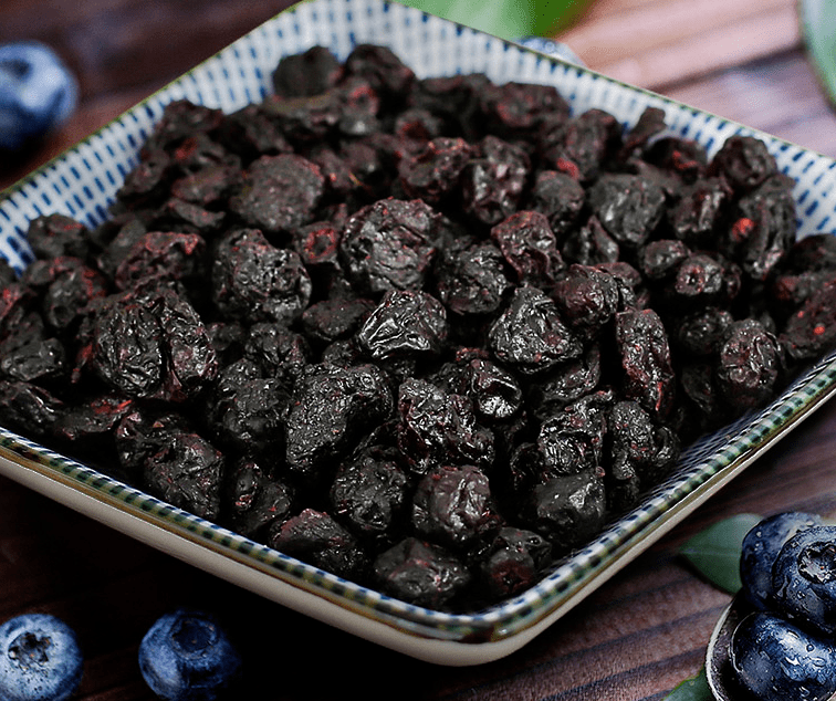 5斤鲜果得1斤大兴安岭有机野生蓝莓干限时特惠3天抗氧化增强免疫力