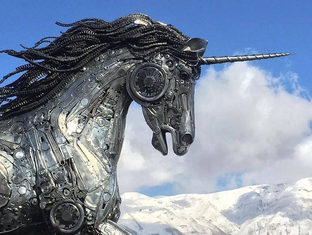 hasan novrozi金属蒸汽朋克雕塑