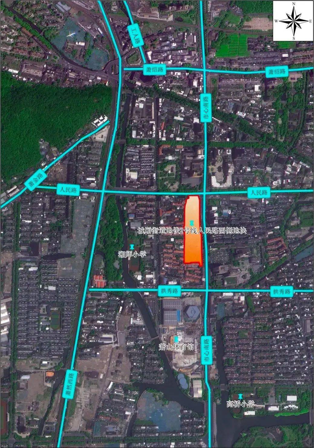 蕭山交投公佈5個待開發地鐵上蓋項目,涉及義橋,新街,靖江,城廂等地