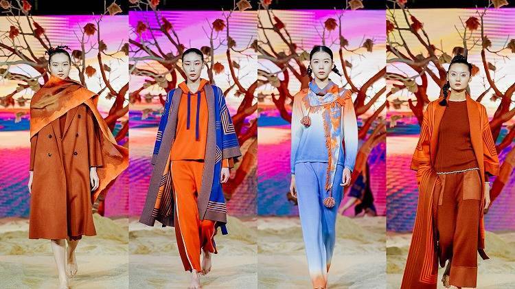 系列敬畏自然，Sandriver沙涓 2021“漠·曙”秋冬大秀致敬游牧文明