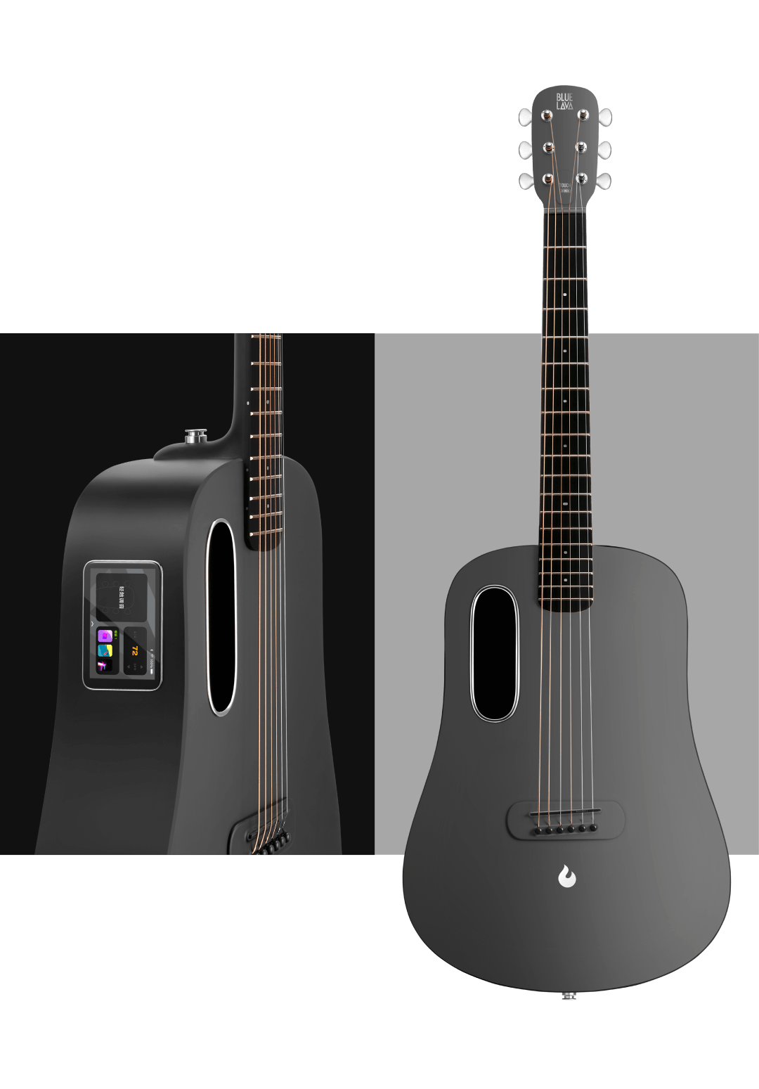 bluelava登场你的第一把智能吉他