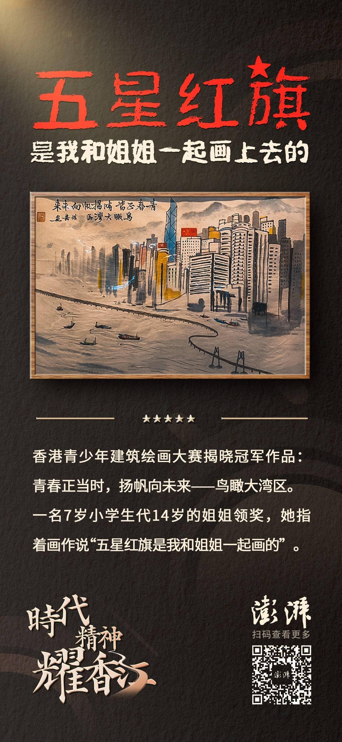 大国巨匠香江行日记｜稚嫩的画里，有你我心中的家园