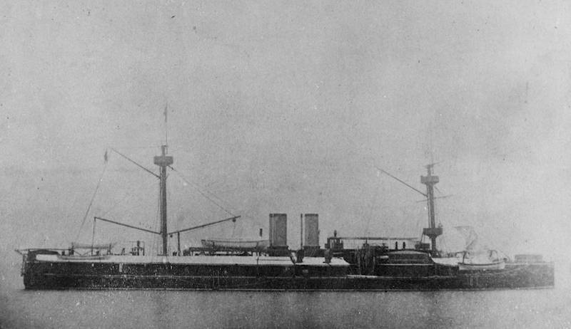 海军史 1886年中日长崎事件 上 嫉视与争斗 中国