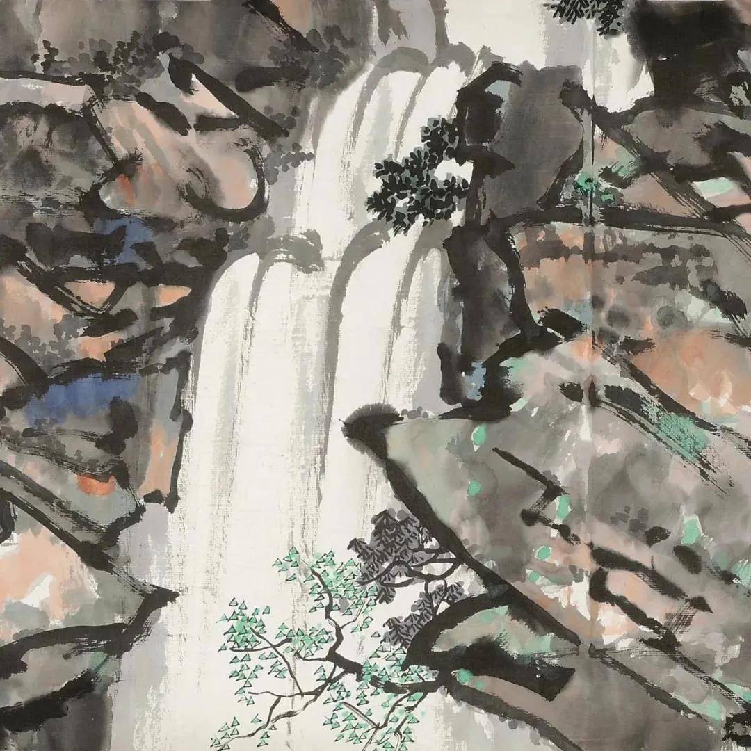 徐悲鸿的山水画长卷你一定没见过