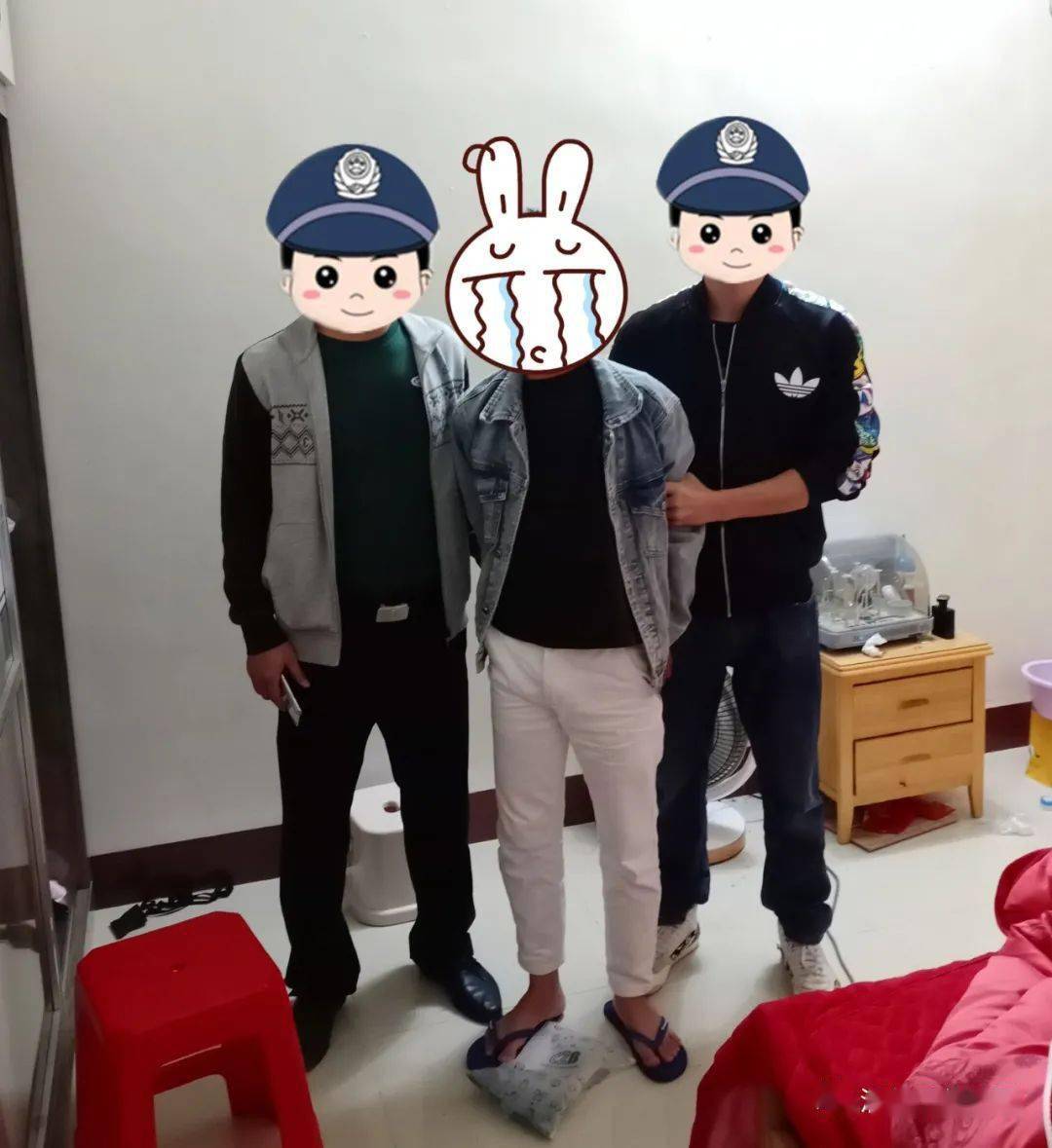 浦北警方成功抓获1名异地寻衅滋事网逃人员