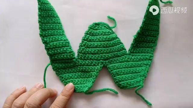 钩针立体字母玩偶教程不理解字母w的钩织方法看我怎么搞定ta