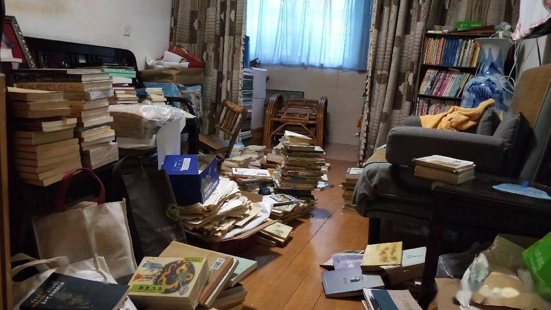 书之墟:我的藏书过多,几月不打扫,书房乱了套_银羽