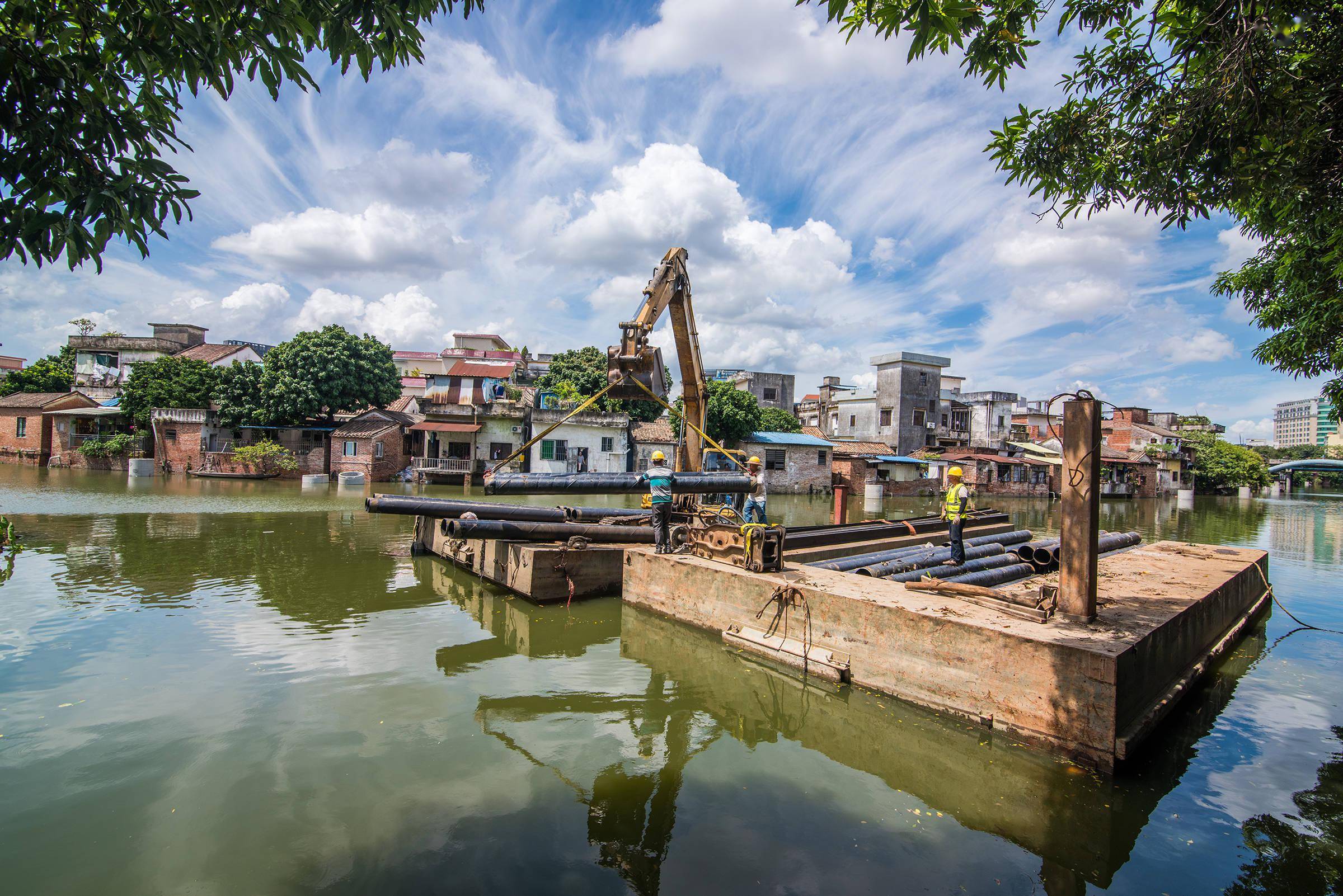 佛山系统推进里水河北村水系等流域综合整治