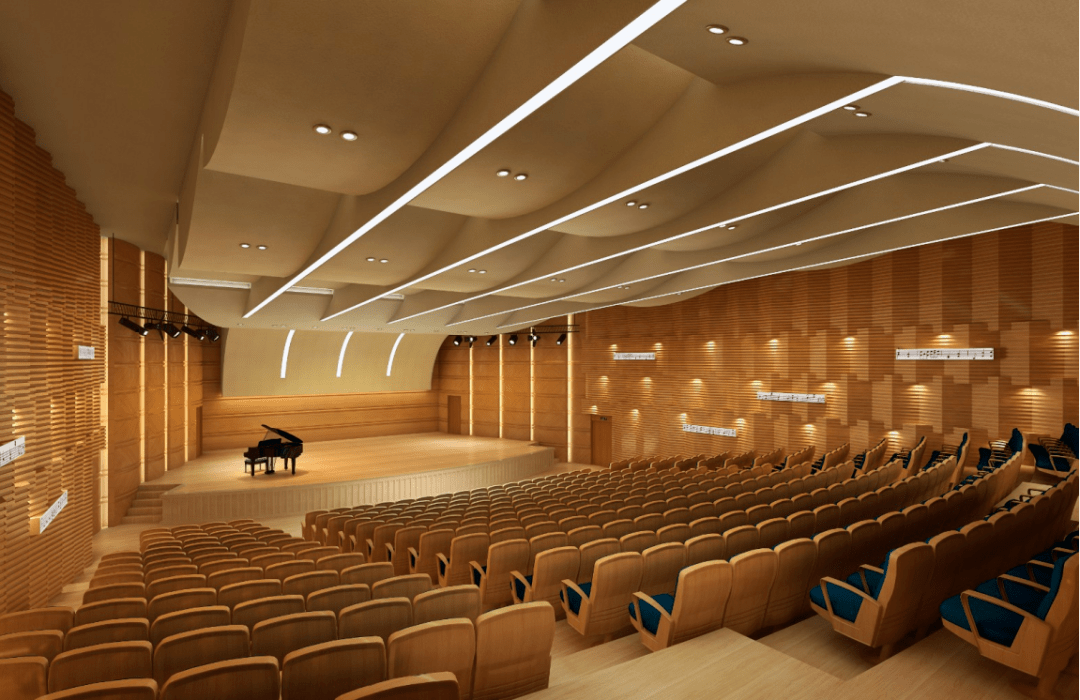 华南师范大学附属南海学校报告厅(音乐厅)效果图亮点三沉浸——多维