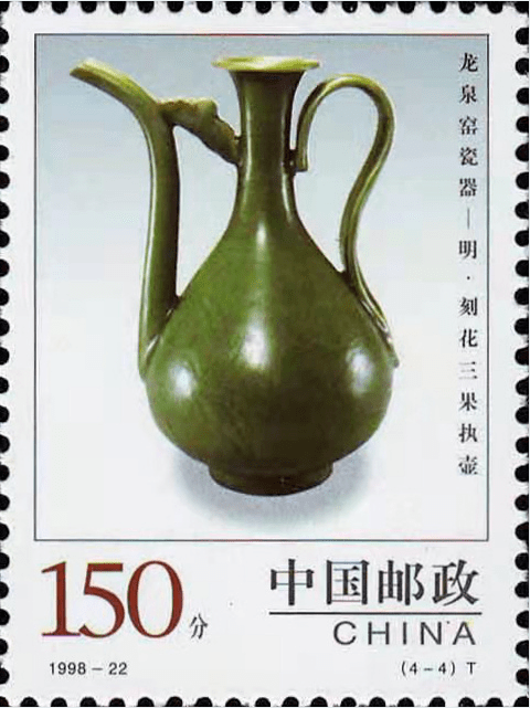 龙泉窑青釉刻划折枝花果纹执壶：难以休止的“执念”_搜狐网