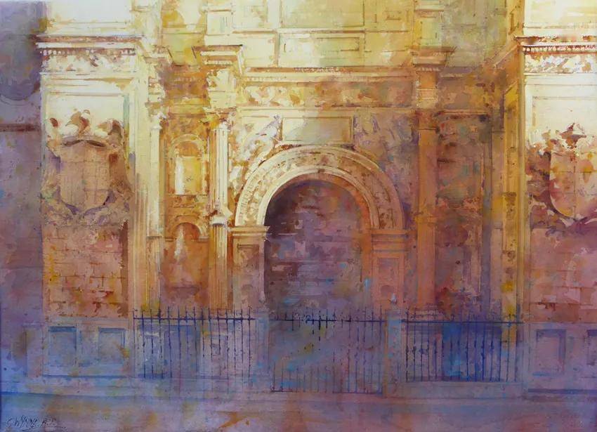 英国画家geoffrey wynne:当代的印象派水彩画家