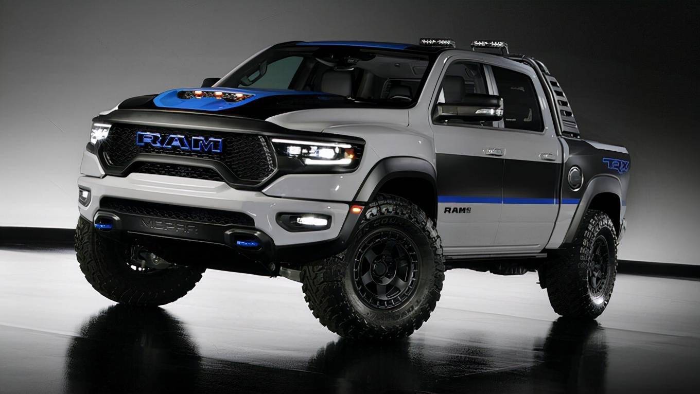 2021sema展ramtrx改装版合集完美展现皮卡的狂野与霸气