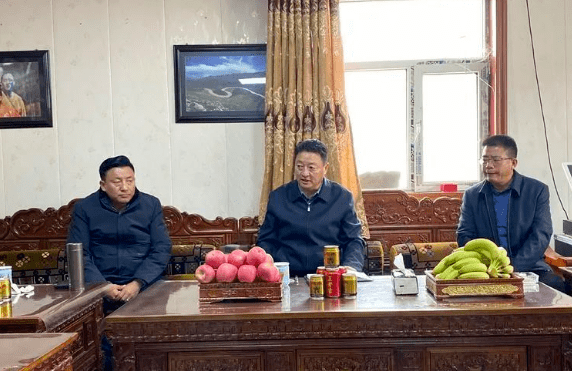尼玛才仁督导调研时强调:聚焦目标,振奋精神,团结协作,加油冲刺年度