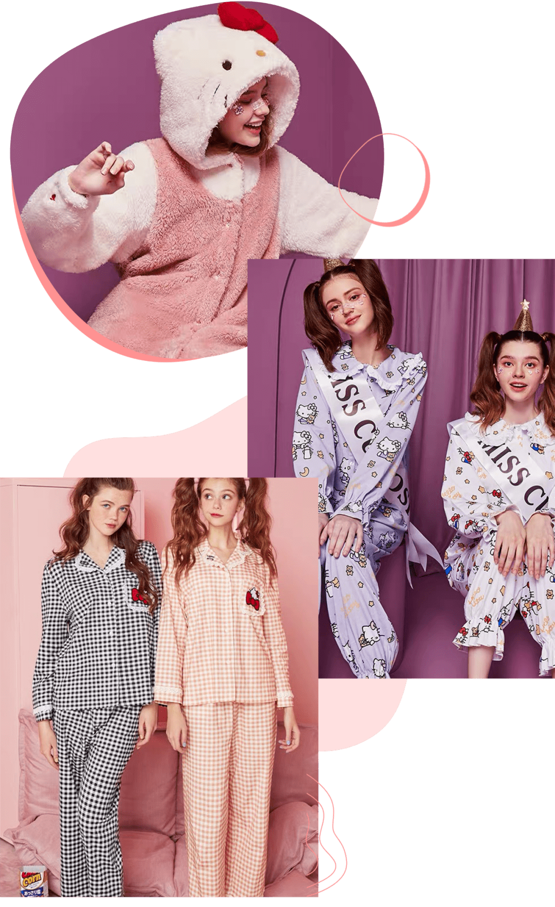 姐妹 毛绒绒家居服来啦！秋冬必备的好看保暖！