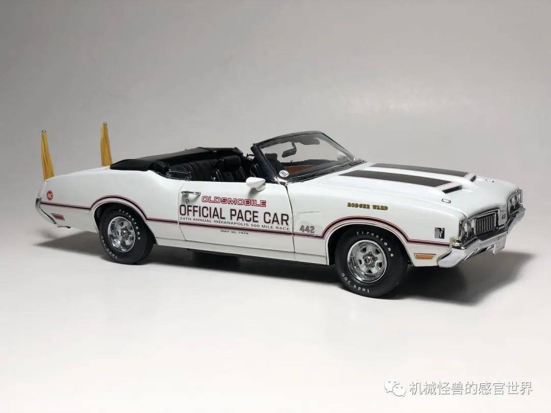 danburymint賽道交警1970奧茲莫比爾442indy500官方安全車