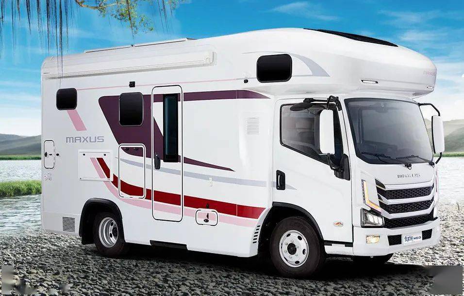 超大车内空间坐拥舒适睡眠上汽大通maxus生活家h60轻卡底盘房车原厂