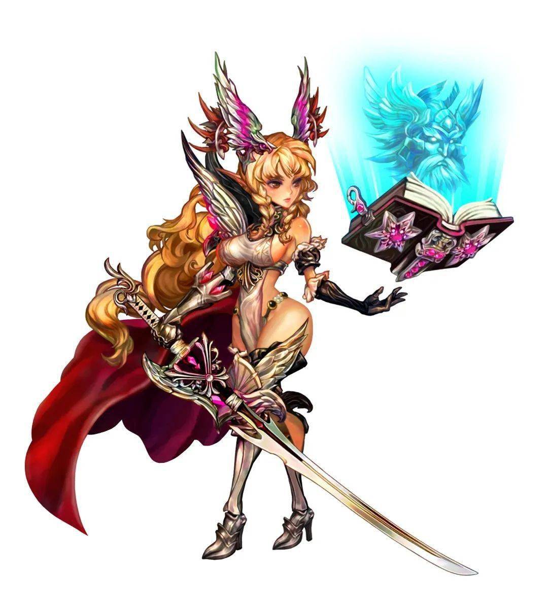 《星之后裔》人设画集!画风则充满了浓郁的韩式魔幻风格!_免责