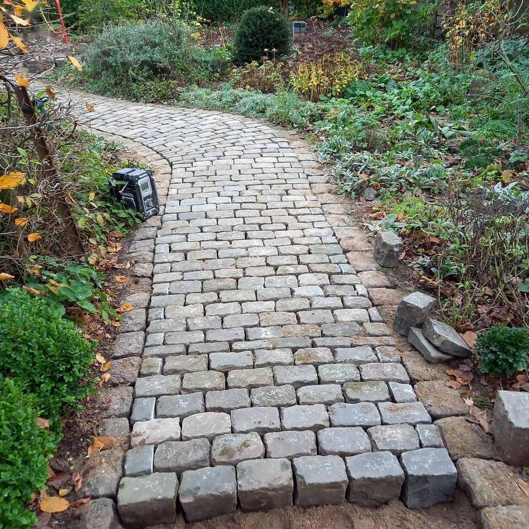 花园地面铺装——石材铺装工艺标准_设计