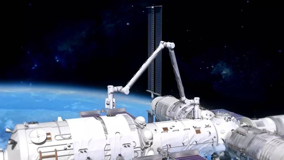 智能装置助核心舱机械臂“四两拨千斤”