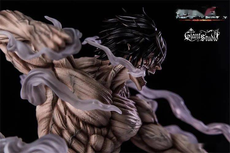 gk雕像giantstudio进击的巨人巨人系列共鸣第三款艾伦耶格尔