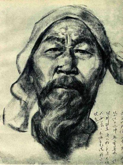 中央美院教授钱绍武素描欣赏