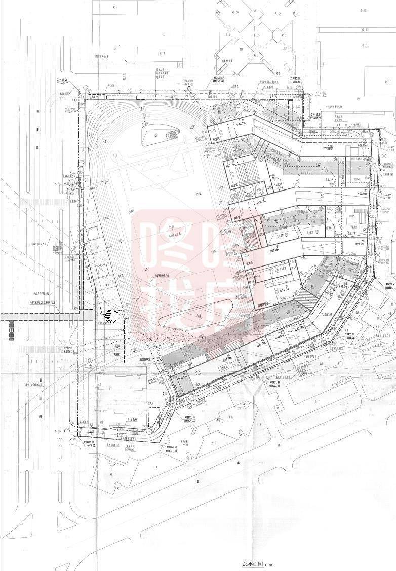 教育|规模扩大近一倍,福田中学改扩建项目平面图公示!