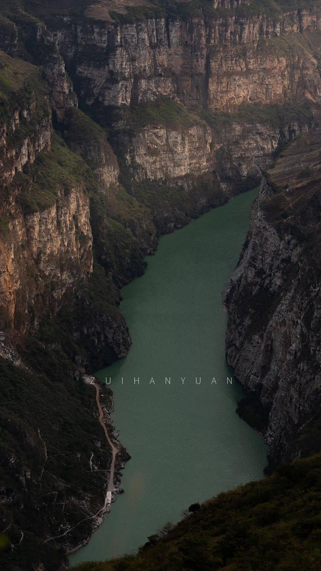 【汉源美景】绝美壮观的大渡河峡谷|夕阳下的绝壁村落