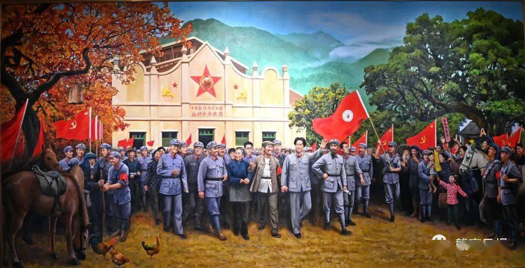 人民共和国从这里走来中华苏维埃共和国史陈列展览在瑞金开展