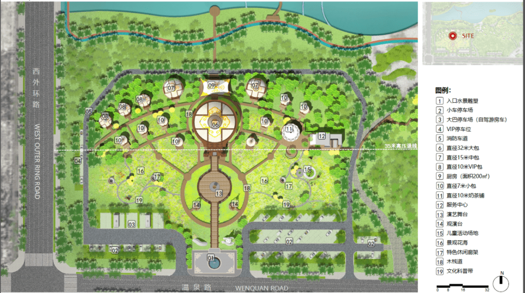 先睹为快博州新建一处帐篷营地猜猜在哪