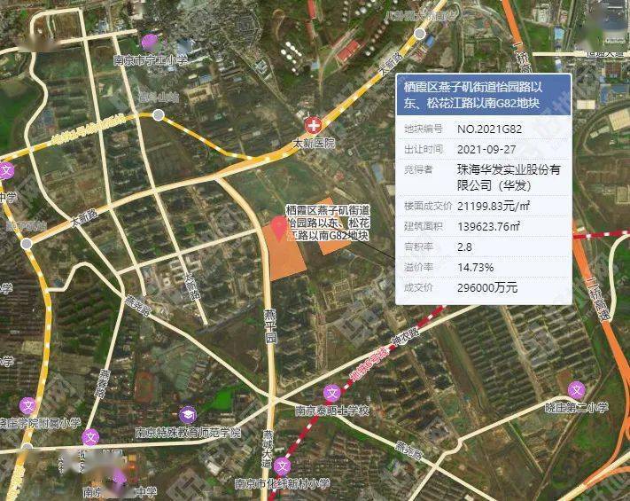 南京三批次供地解读②：栖霞、秦淮区7宗总起价122亿，大校场再推3宗涉宅地_地块