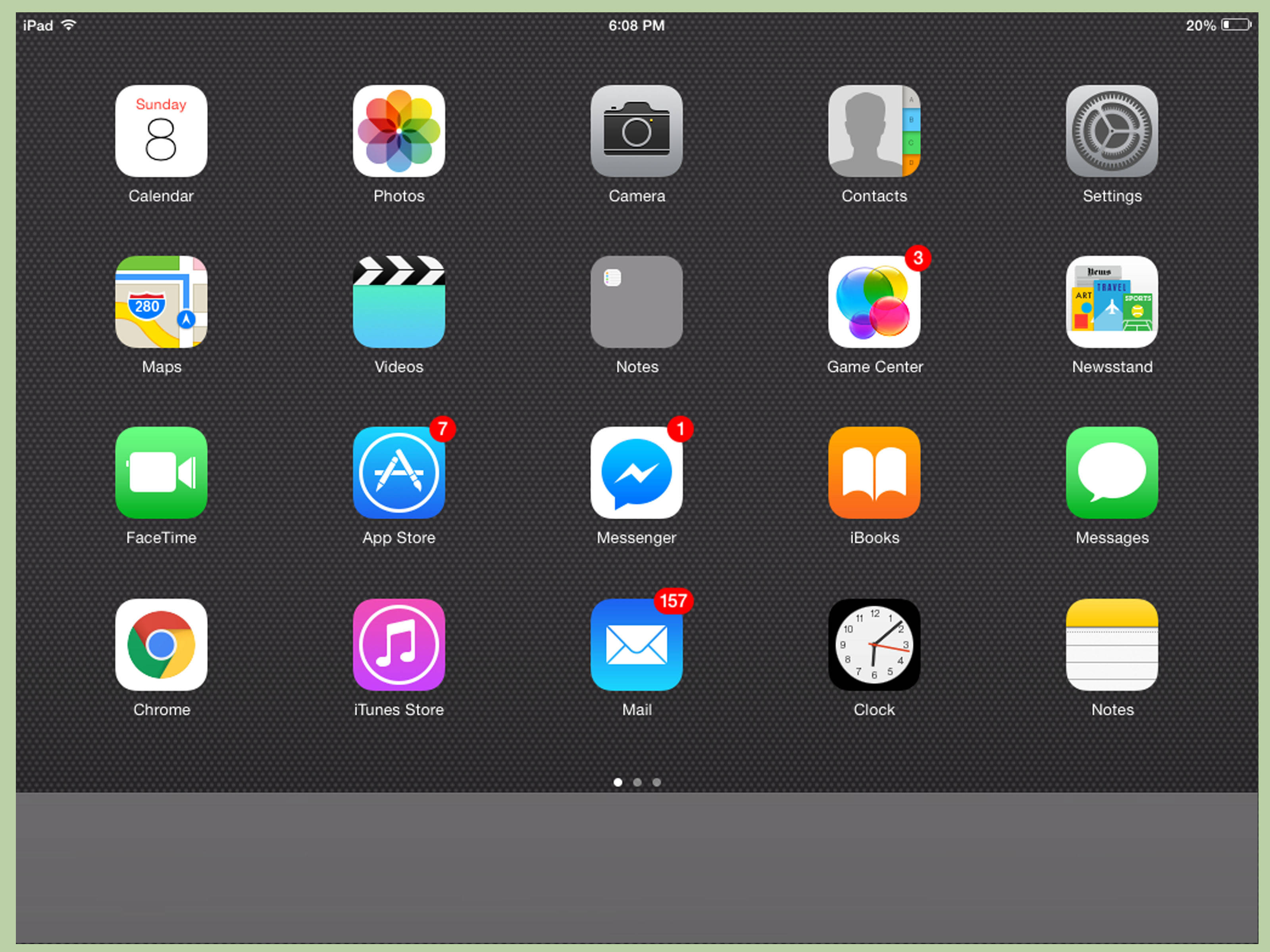 如何在iPad的主屏幕上创建存放应用的文件夹_图标