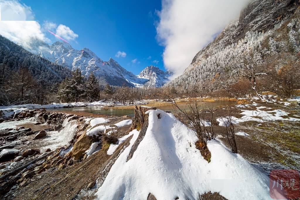 景区|如诗如画！来看毕棚沟初冬雪景大片