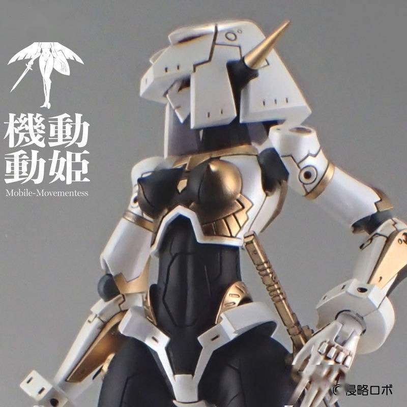 模玩|模玩资讯：侵略ROBO《机动动姫MoMo》黑/赤/铁&白/黒/金 模型发售