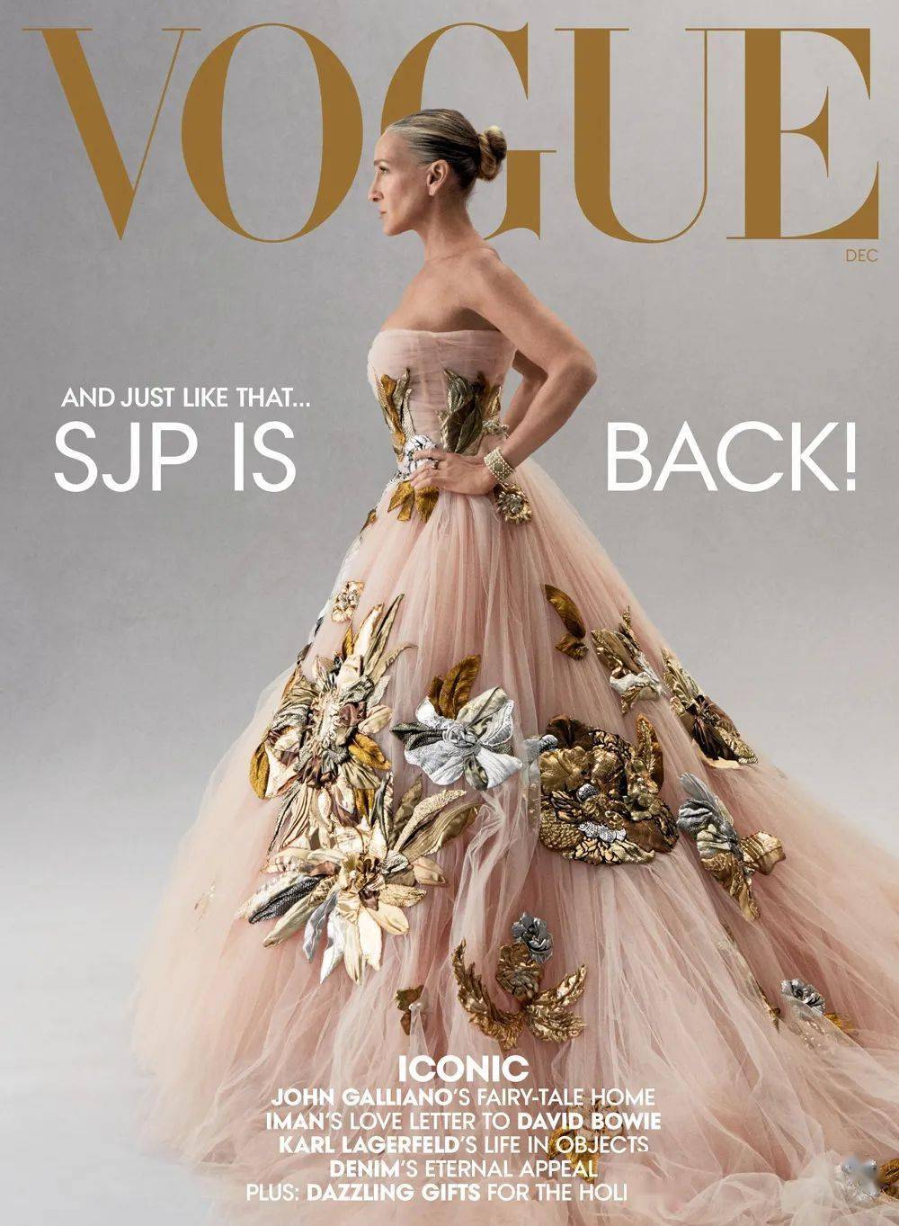 Parker恭喜帕姐，时隔十年再登《VOGUE》封面！